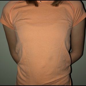 Peach Ivivva Fly Tech Short Sleeve